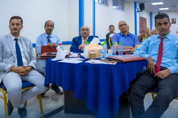 الأكاديمية العربية للعلوم الإدارية والمالية والمصرفية - عدن تشارك في الورشة التعريفية حول الاعتماد الأكاديمي والتقييم الدوري للبرامج بعدن