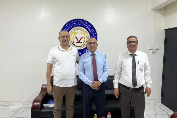 مدير فرع الأكاديمية العربية يستقبل الرئيس التنفيذي لمؤسسة موانئ خليج عدن