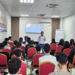 سمنار لطلاب البكالوريوس إدارة الأعمال في الأكاديمية حول مساهمات القطاع الخاص في دعم الاقتصاد الوطني